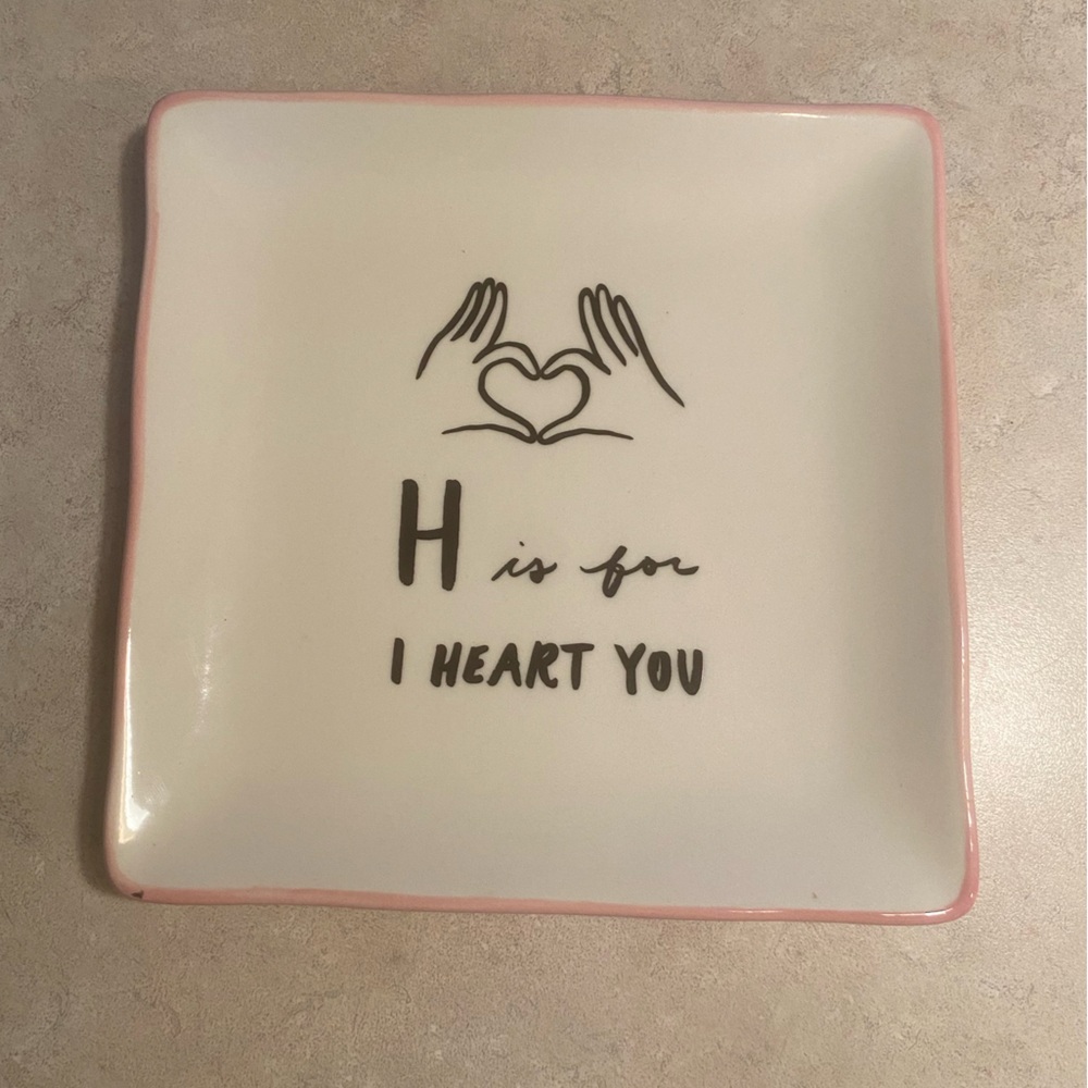 Indigo Jewelry Trinket Plate Tray